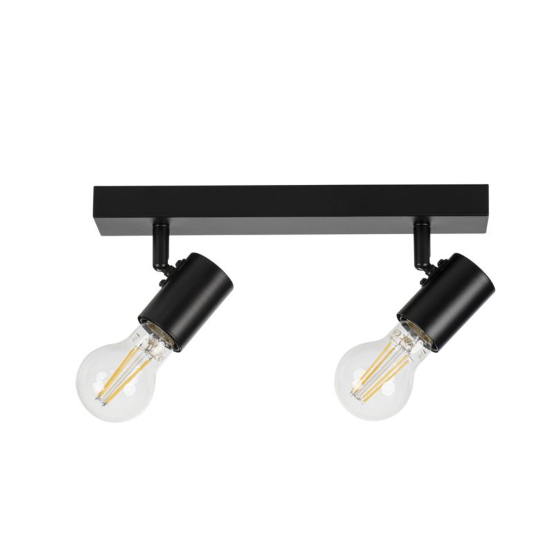 Lampa sufitowa LL DZAN EL-2I E27 66266 LightLogic ścienna kinkiet loft spot czarna 1szt.