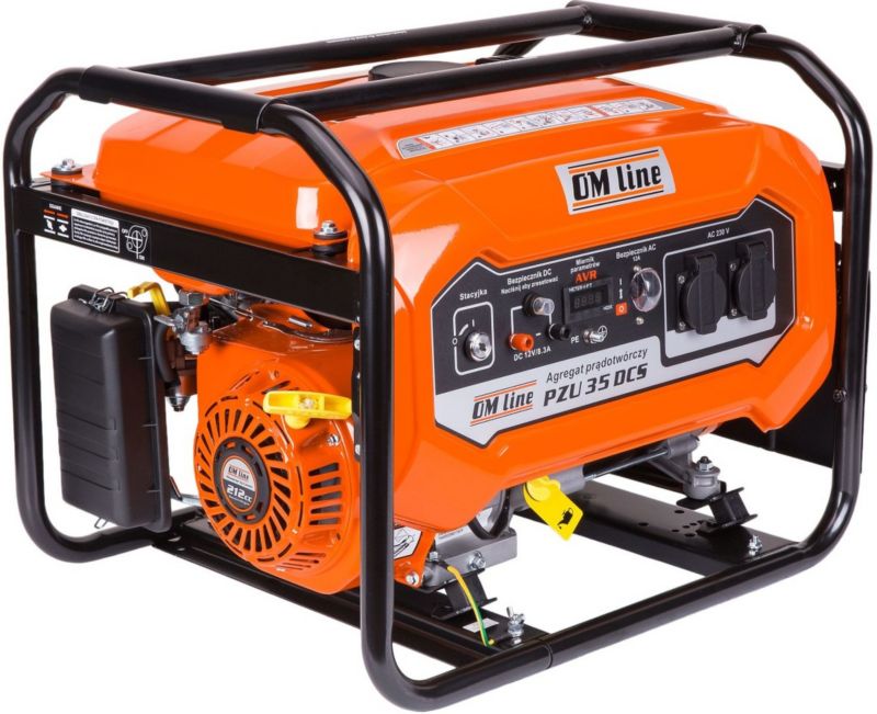 Agregat Generator Prądotwórczy Oleo Mac Om Line Pzu 35 Dcs 230V Z Avr 3,1 Kw 1szt.
