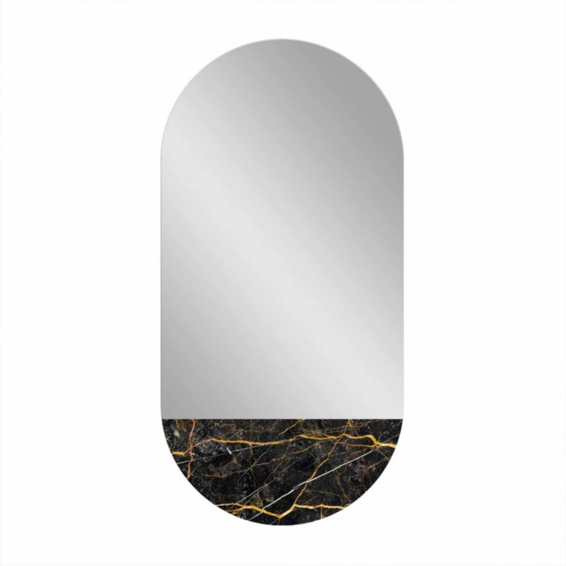 Lustro LED Genua Vetro Verde 40x80 z grafiką 1 szt.