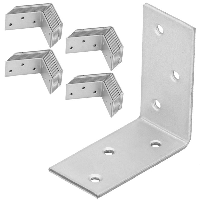 Kątownik ciesielski KOTARBAU nierdzewny ocynkowany 50 x 50 x 25 mm 50 szt.