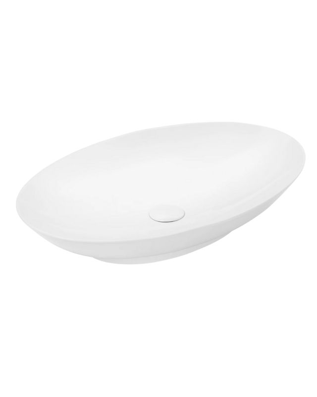 Umywalka nablatowa Uptrend MONA biały połysk 1 szt.
