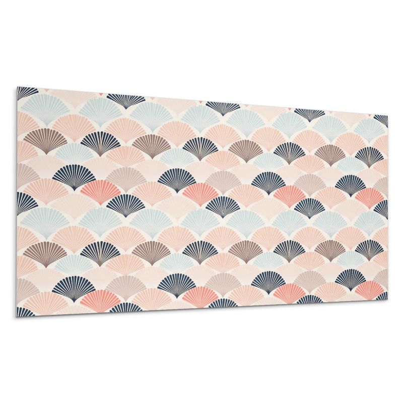 Panel samoprzylepny Wallfluent 100x50 cm Wachlarze w rytmie fal 1 szt.