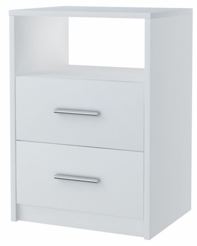 Szafka nocna Matkam komoda 2SO regał 40 cm ufc biały 1 szt.