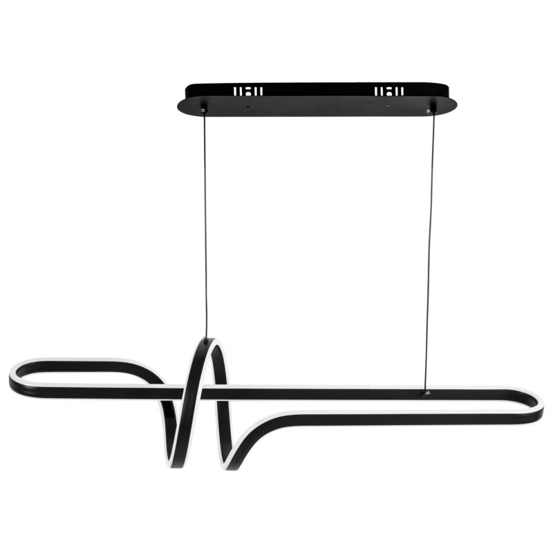 Lampa Sufitowa Wisząca Toolight Led G038-Cp Czarny 1 Szt