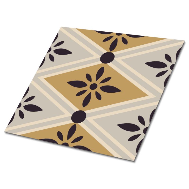 Kafelki samoprzylepne Tulup Kwiatowy wzór 30x30 cm 9 szt.