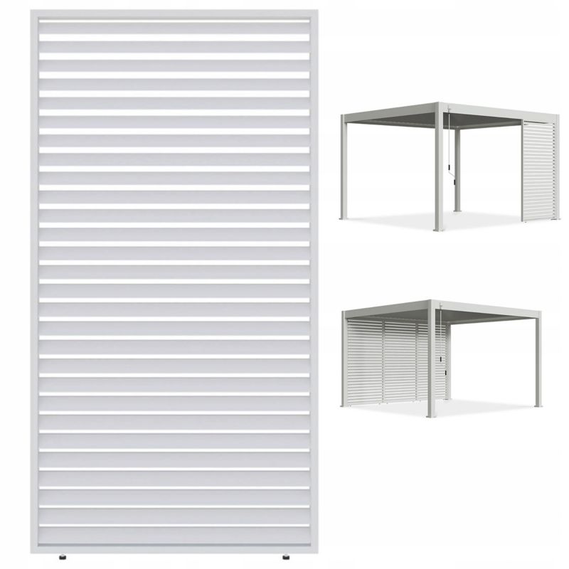 Panel Żaluzjowy Gutroof 1,3m do Pergoli Ogrodowej ELEGANCE/DELUXE/FUSION Poziomy Dekoracyjny 1 szt
