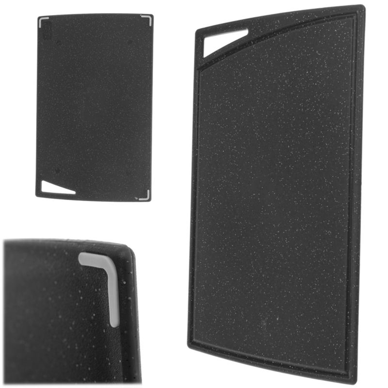 Deska do krojenia KADAX czarna THICK Cutt 31cm 1 szt.