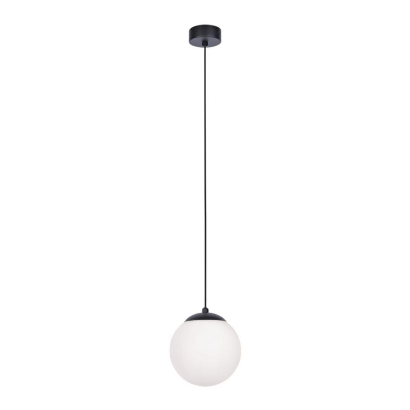 Lampa sufitowa Kaja Savoy czarno-biała wym: 90 x 16 x 16 cm 1xE27 x 40W 1 szt.