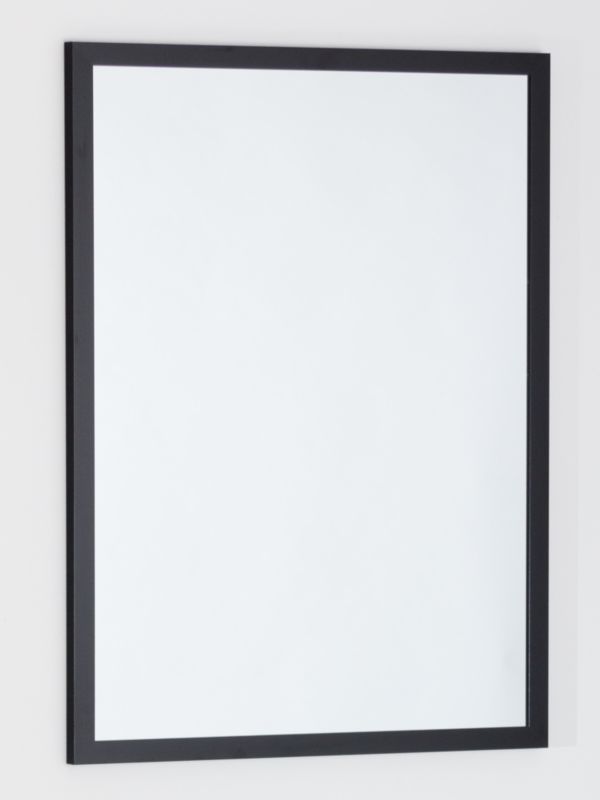 Lustro wiszące Profilmat 85x65 rama wąska czarna 1szt.