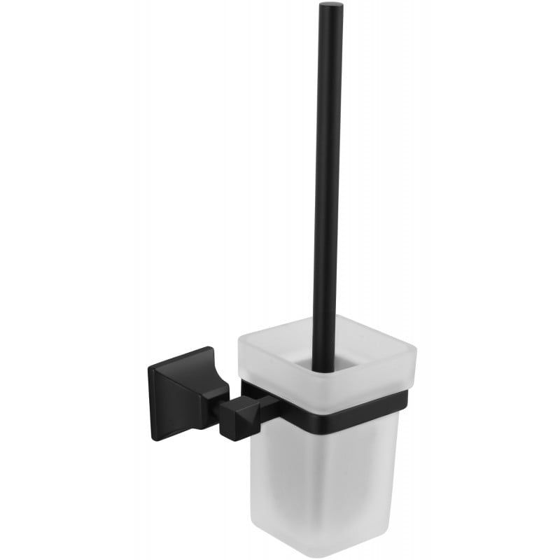 Szczotka toaletowa ścienna Mexen Dalia czarna 11x38 cm 1 szt.
