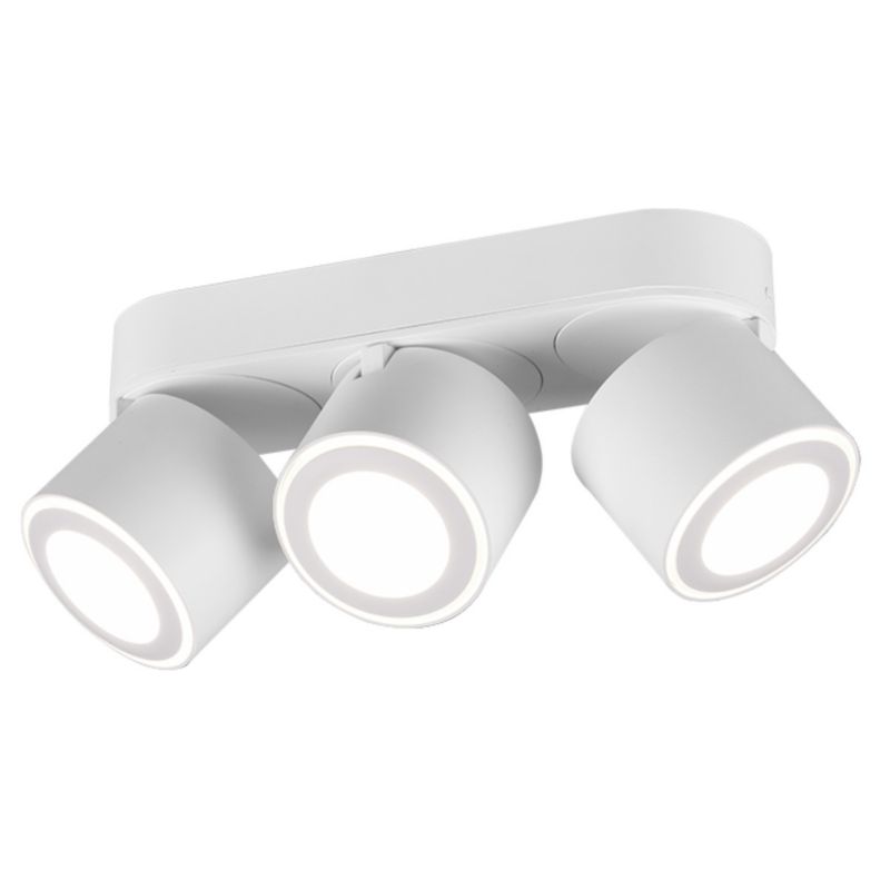 Spot oprawa sufitowa Trio Taurus biały LED 5W 3000K 450 lm IP20 wym: 27,3 x 8,7 cm metal - 1 szt.