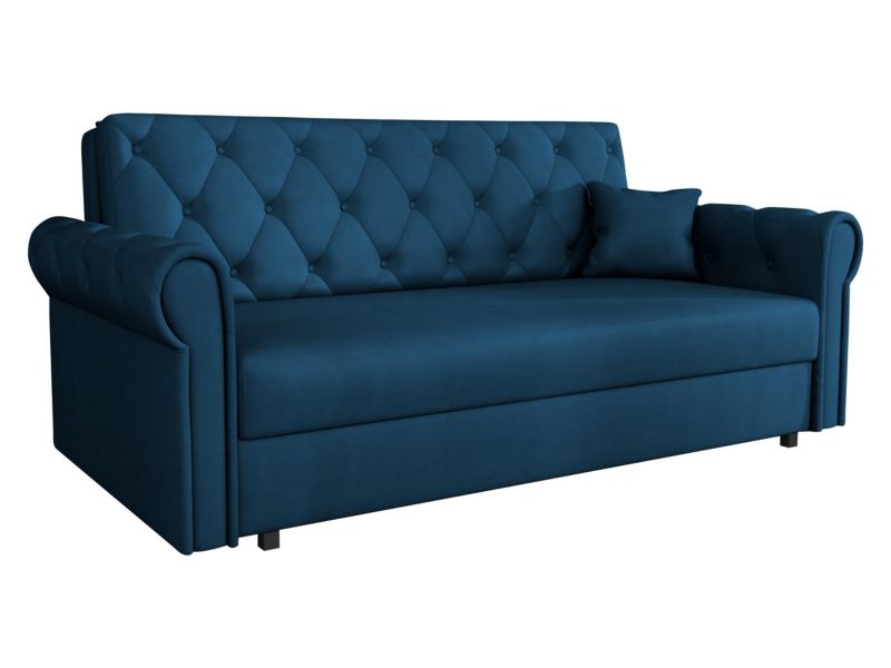 Kanapa rozkładana MIRJAN 24 Viva Roma IV ciemny szafir 1 szt.