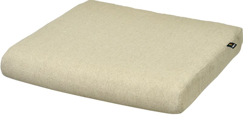 Poduszka na fotel ogrodowy siedzisko AMPO wodoodporna ciemny beż 1 szt.