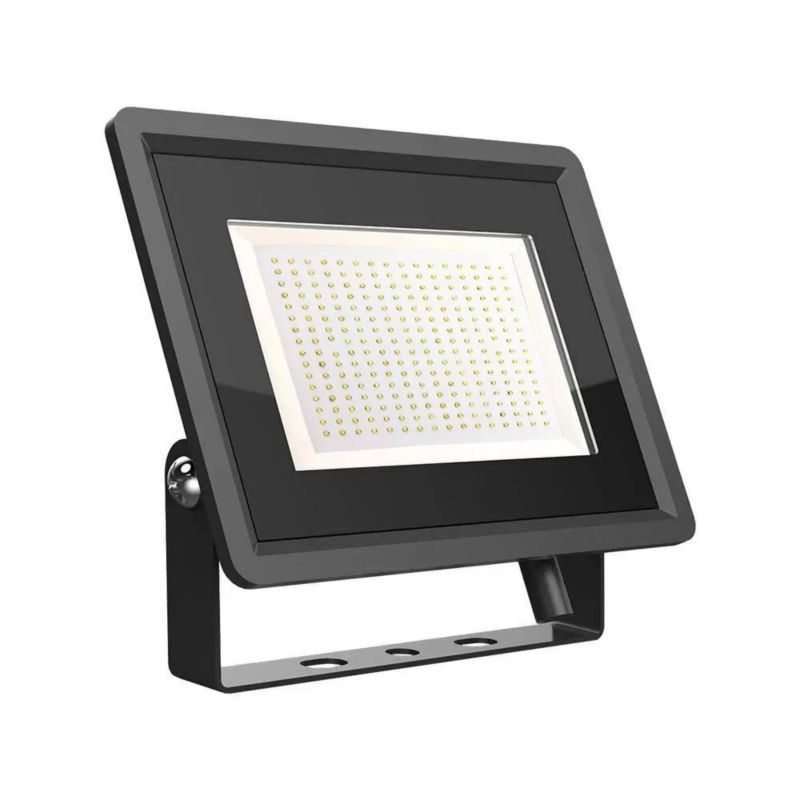 Naświetlacz LED V-TAC czarny LED 200W 4000K 17600lm IP65 wym: 33,3 x 40 x 3,25 cm aluminium - 1 szt.