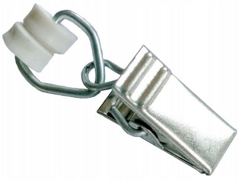 Żabki FEINZ Do Karniszy Aluminiowych Metalowe 100 szt.