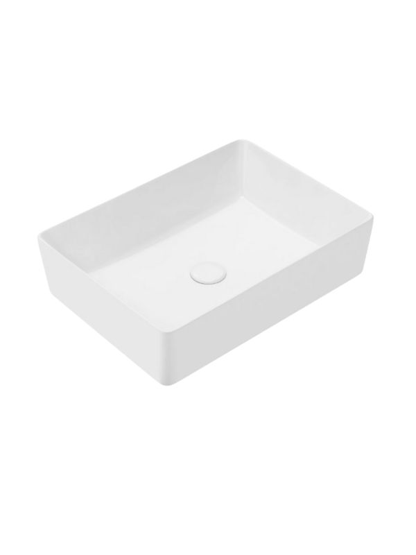 Umywalka nablatowa Uptrend Fiesta biały połysk 1 szt.