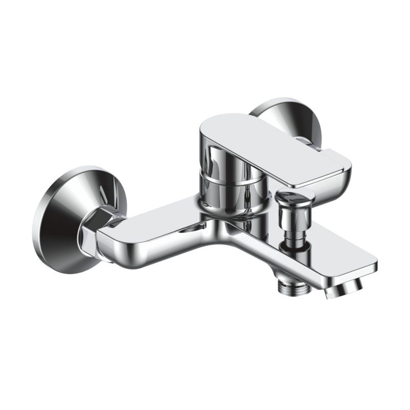 Bateria wannowa BW.ELENA-CHR - Yoka Home ścienna prysznicowa natryskowa chrom - 1 szt.