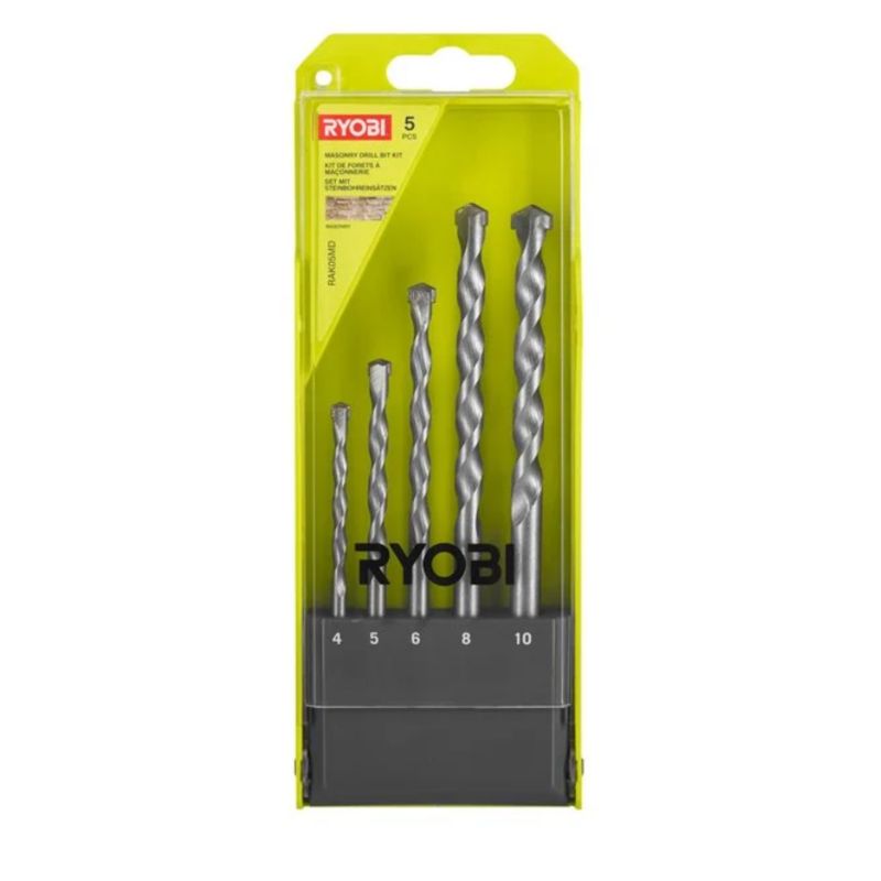 Zestaw Wierteł do Betonu Ryobi 5 elementów 1 szt