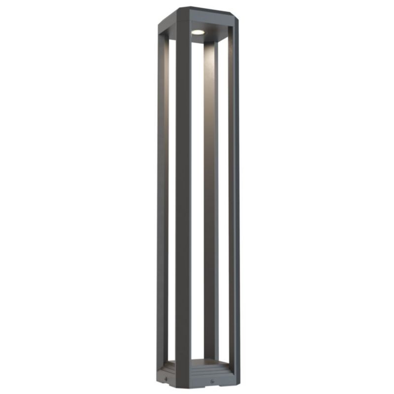 Lampa ogrodowa stojąca Maytoni Royal Mile szara LED 13W 3000K 680lm IP65 wym: 80 x 15,1 x 15,1 cm aluminium - 1 szt.
