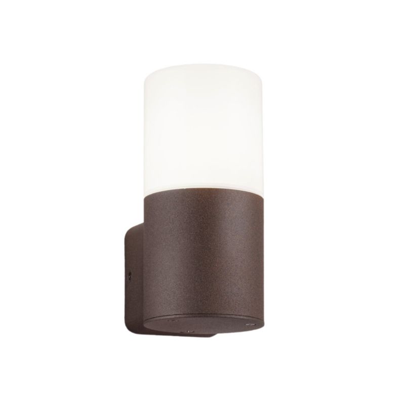 Kinkiet ścienny zewnętrzny Trio Hoosic miedziany 1 x E27 x IP44 wym: 17,5 x 8,5 x 8,5 cm - 1 szt.