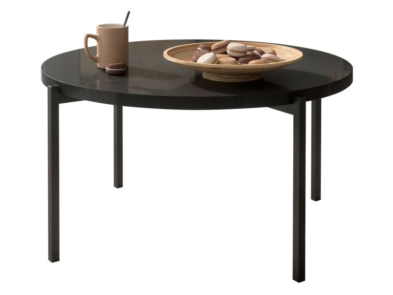 Stolik kawowy MIRJAN 24 Sigma A02 czarny połysk 1 szt.