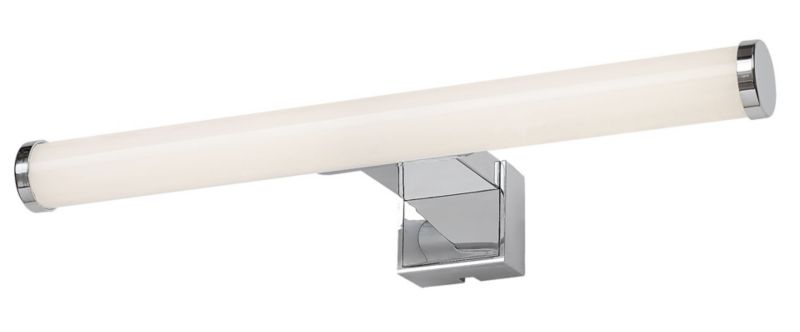 Kinkiet ścienny Rabalux Nour chromowany biały nad lustro LED 5W 4000K 530lm IP44 wym: 30 x 12 cm - 1 szt.