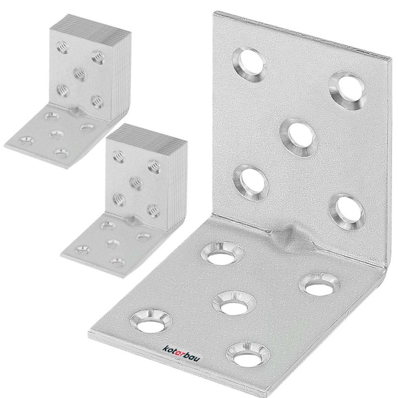 Kątownik łącznik KOTARBAU 50x50x40 mm budowlany 25 szt.