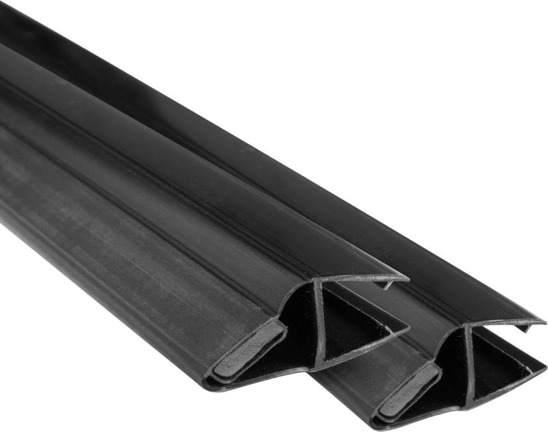 Uszczelka magnetyczna szybowa7 - 8 mm czarna 2 szt.