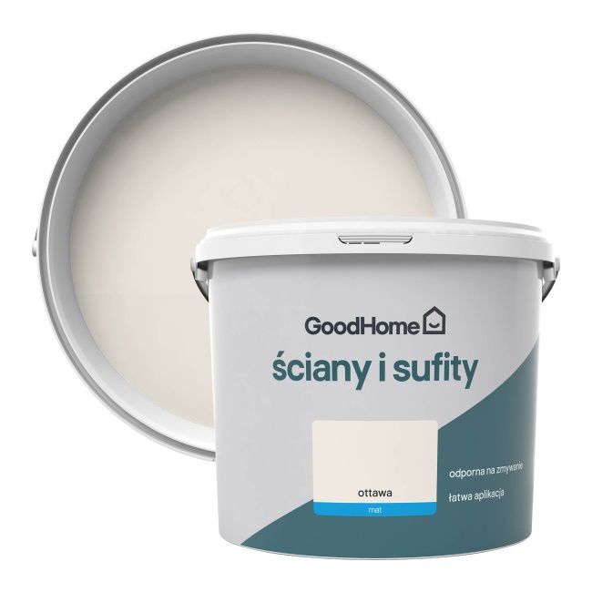 Farba GoodHome Ściany i Sufity ottawa 5 l