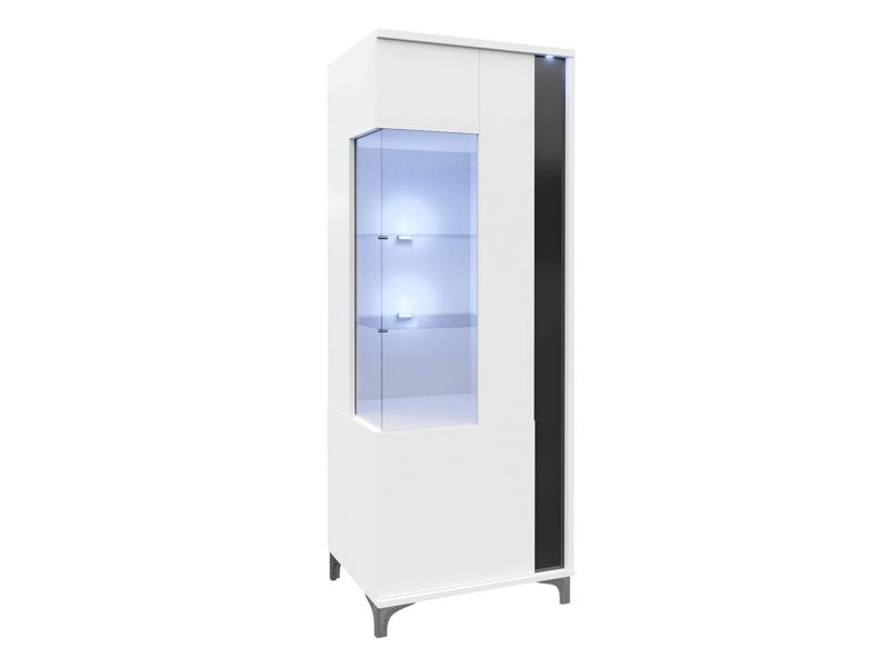 Witryna MIRJAN 24 Marco mała 50 prawa biały / biały połysk / czarny połysk 1 szt.