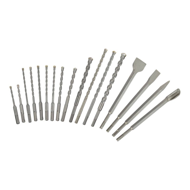 Zestaw wierteł Mac Allister SDS Plus 17 sztuk