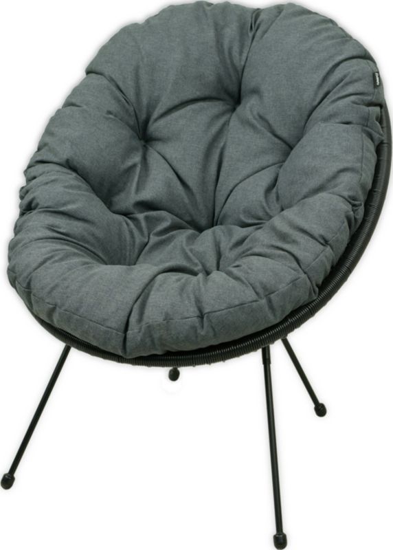 Poduszka na fotel żyłkowy AMPO szary 1 szt.