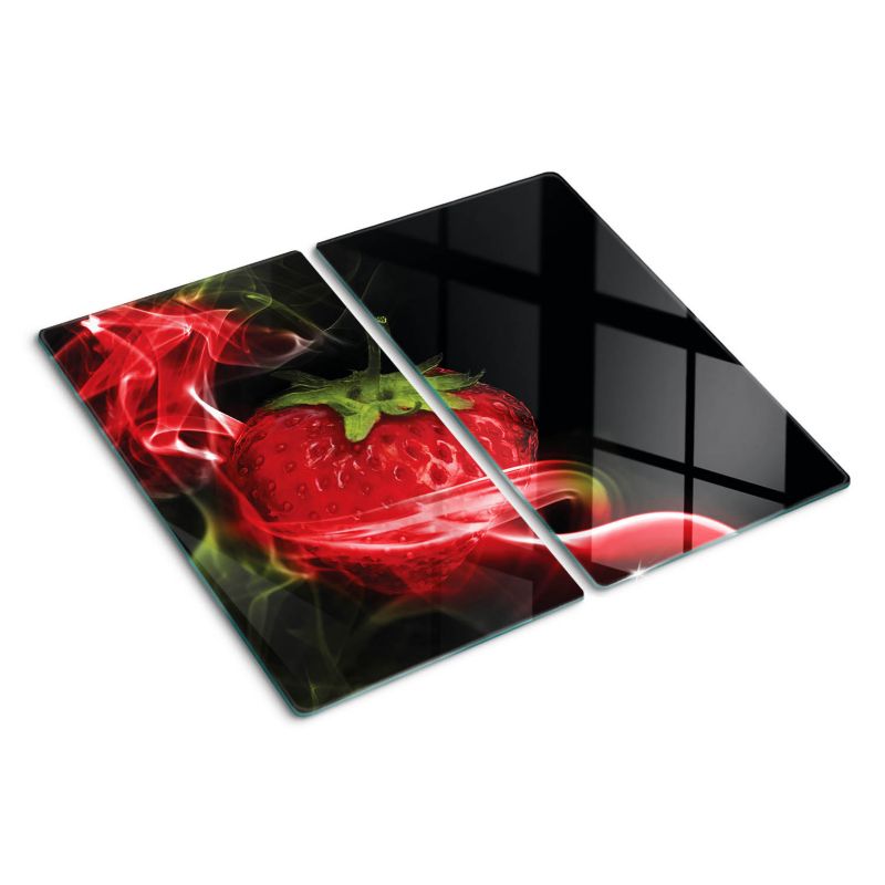 Deska szklana Tulup 2x30x52 cm Truskawka Dym 1 szt.