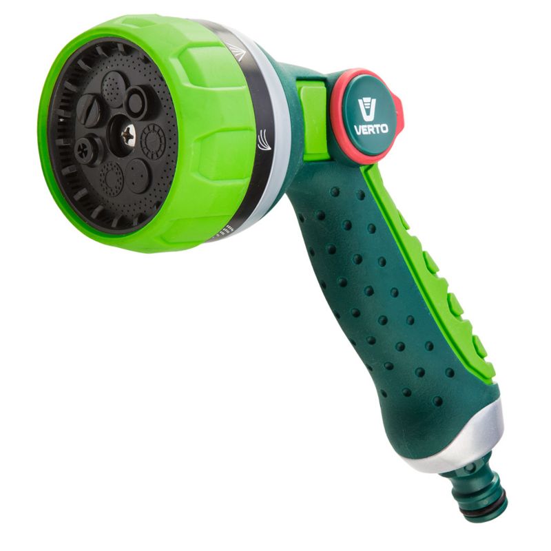 Zraszacz VERTO pistoletowy 7-funkcyjny z płynna regulacją strumienia 1 szt