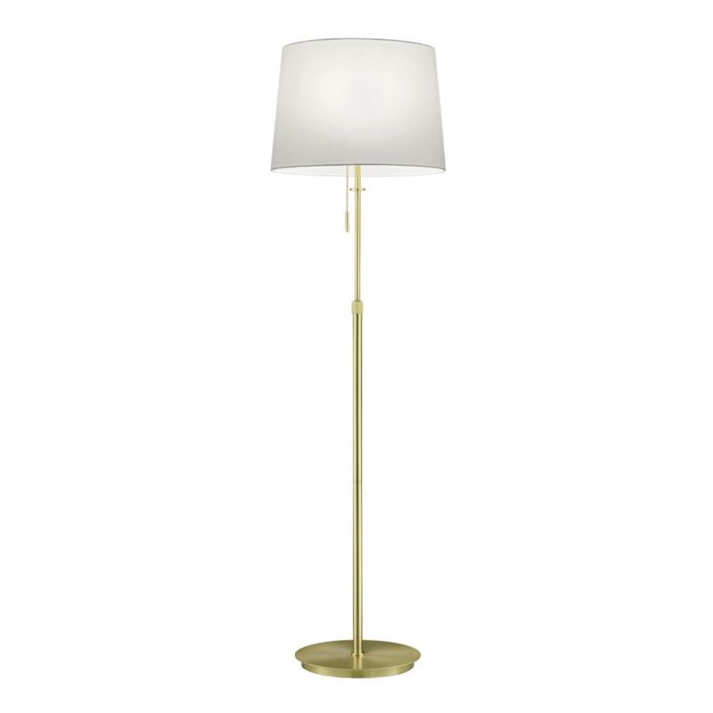 Lampa podłogowa stojąca Trio Lyon biało-złota 3 x E27 x 20W wym: 180 x 46,3 x 46,3 cm - 1 szt.