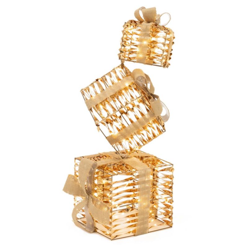 Ozdoby świąteczne LED Springos zewnętrzno-wewnętrzne 160 diod biały ciepły 1 szt.