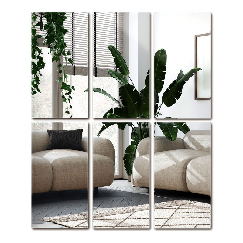 Kafelki Na Ścianę Samoprzylepne Wallfluent 30x16 cm Prostokąt 6 szt.