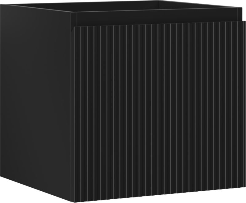 Szafka podumywalkowa Mexen Rivel czarna mat 50 cm 1 szuflada 1 szt.