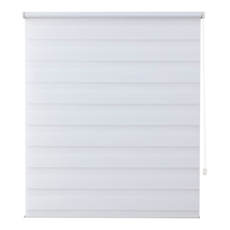 Roleta dzień/noc GoodHome Elin 97,3 x 160 cm biała