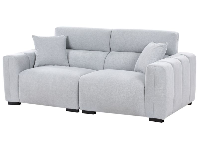 Sofa 3-osobowa jasnoniebieska FAUSKAN 1 szt.