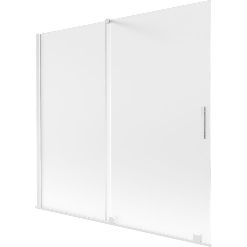 Parawan nawannowy 2-skrzydłowy Mexen Velar szron 170 x 150 cm 1 szt.