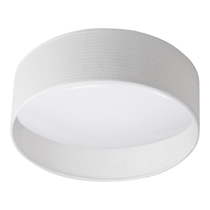 Plafon sufitowy nowoczesny Kanlux Rifa biały LED 17.5W 4000K 1500lm okrągły IP20 wym: 11,6 x 40 x 40 cm metal - 1 szt.