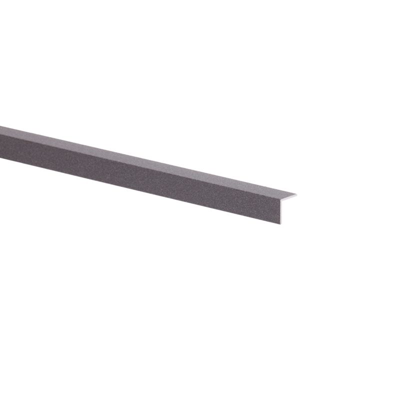 Kątownik aluminiowy 1000 x 10 x 10 x 1 mm antracyt