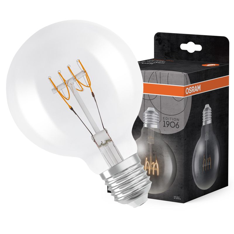 Żarówka LED Osram Dekoracyjna G95 Kula E27 4.8W 470lm 2700K 320st Filament 1 szt.