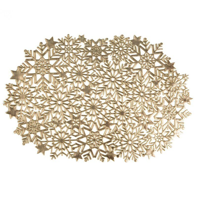 Podkładka na stół Mary 30 x 45 cm złota