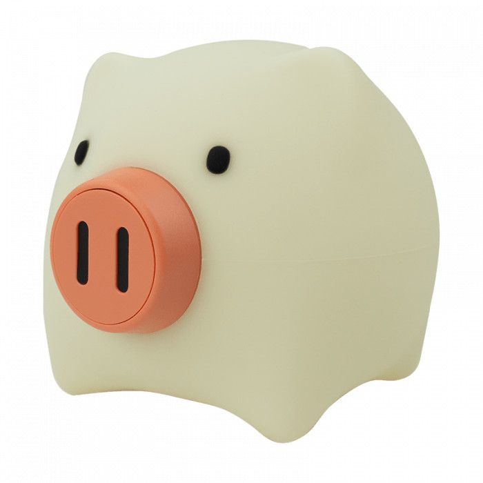 Lampa stołowa Mary's Nocne biało-pomarańczowa LED 2.4W 1800 - 6500K bezprzewodowa IP20 wym: 12.5 x 10.3 x 9.6 cm silikon - 1 szt.