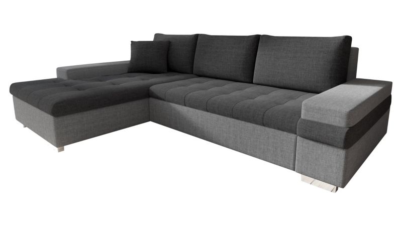 Narożnik z funkcją spania MIRJAN 24 Bangkok Mini szary/grafitowy 1 szt.