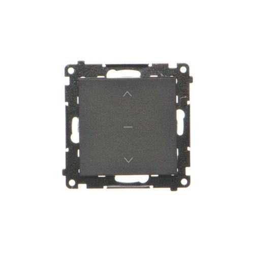 Przycisk roletowy Simon 55 czarny mat 10 A 250 V AC szybkozłącza TZP1K.01/149 1 szt.