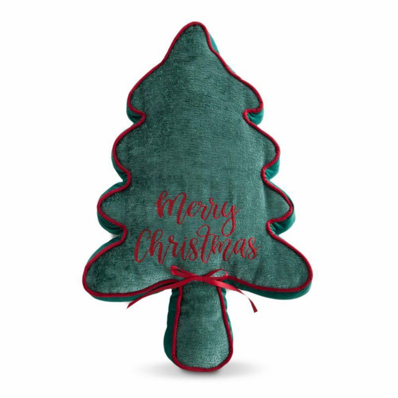 Poduszka Świąteczna 01 Choinka Eurofirany Zielony Poliester 405x70 cm 1 szt.