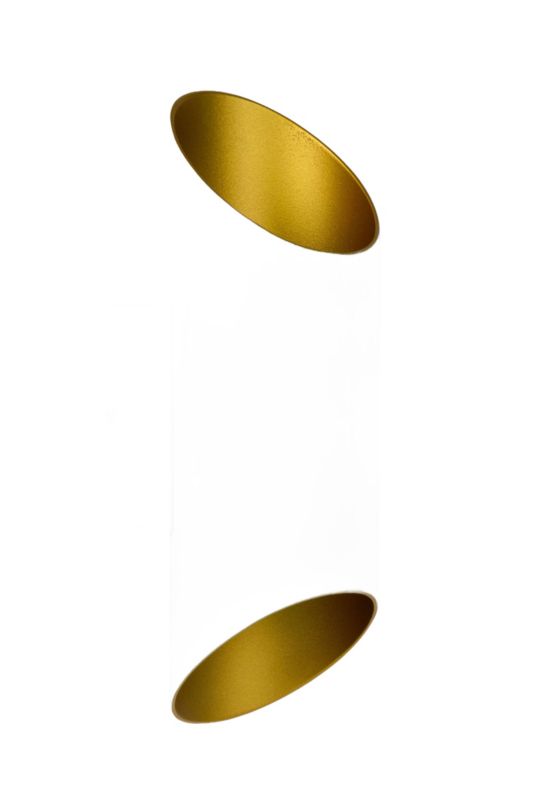 Kinkiet ścienny Lucide Quirijn biało-złoty-odcienie złota 1 x G9 x 40W IP20 wym: 30 x 10 x 10 cm - 1 szt.